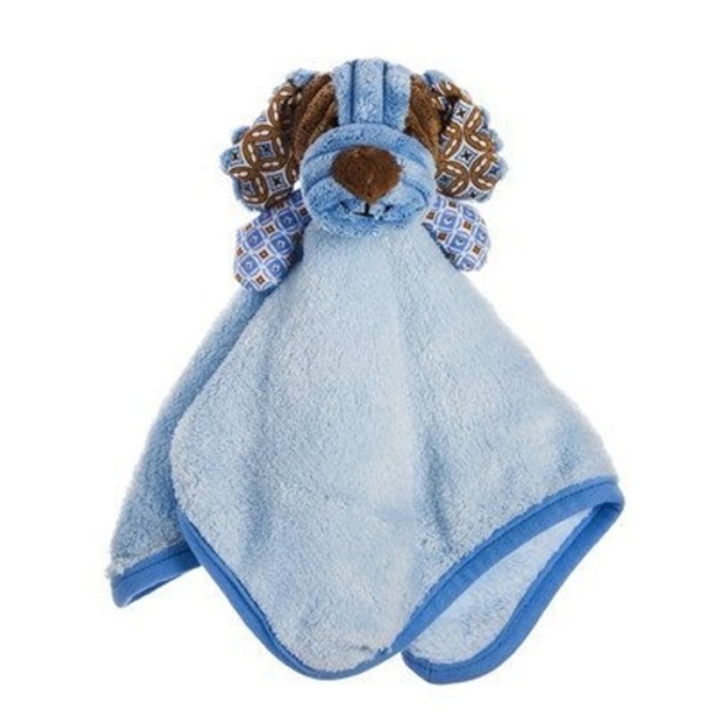 Lil Pup‎ Cuddle Buddy Evergreen Enterprises Lovey Security Blanket Dog Rattle